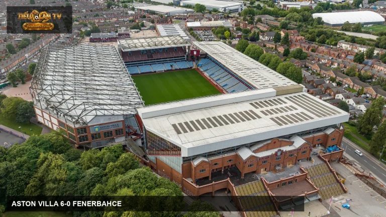 Toàn cảnh Villa Park, nơi Aston Villa thắng Fenerbahçe 6-0