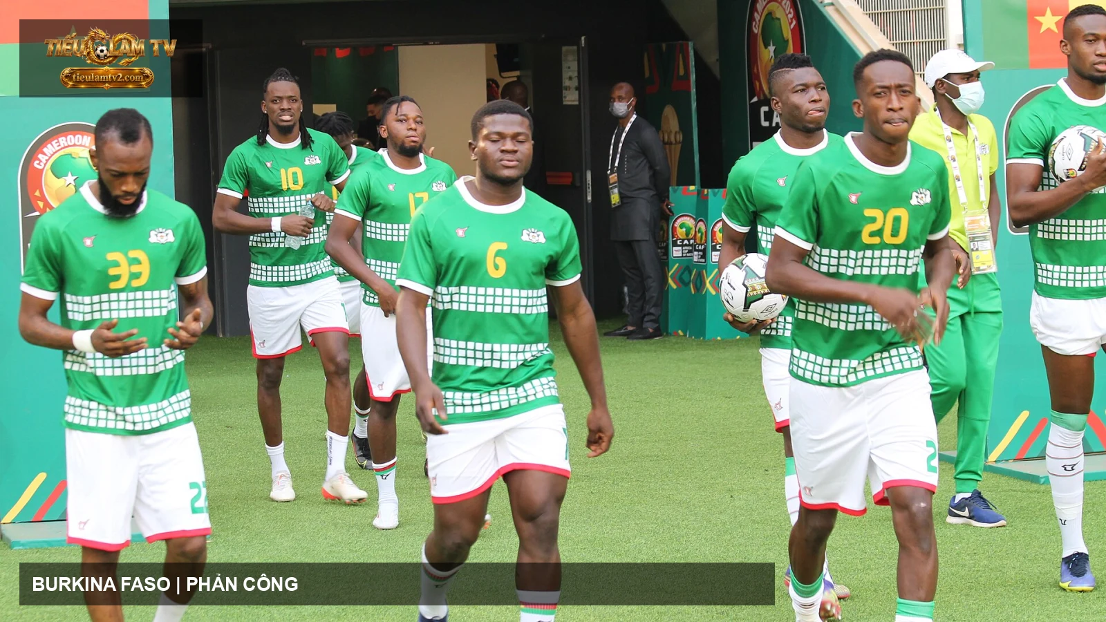 Cầu thủ Burkina Faso tại Cúp bóng đá châu Phi năm 2022