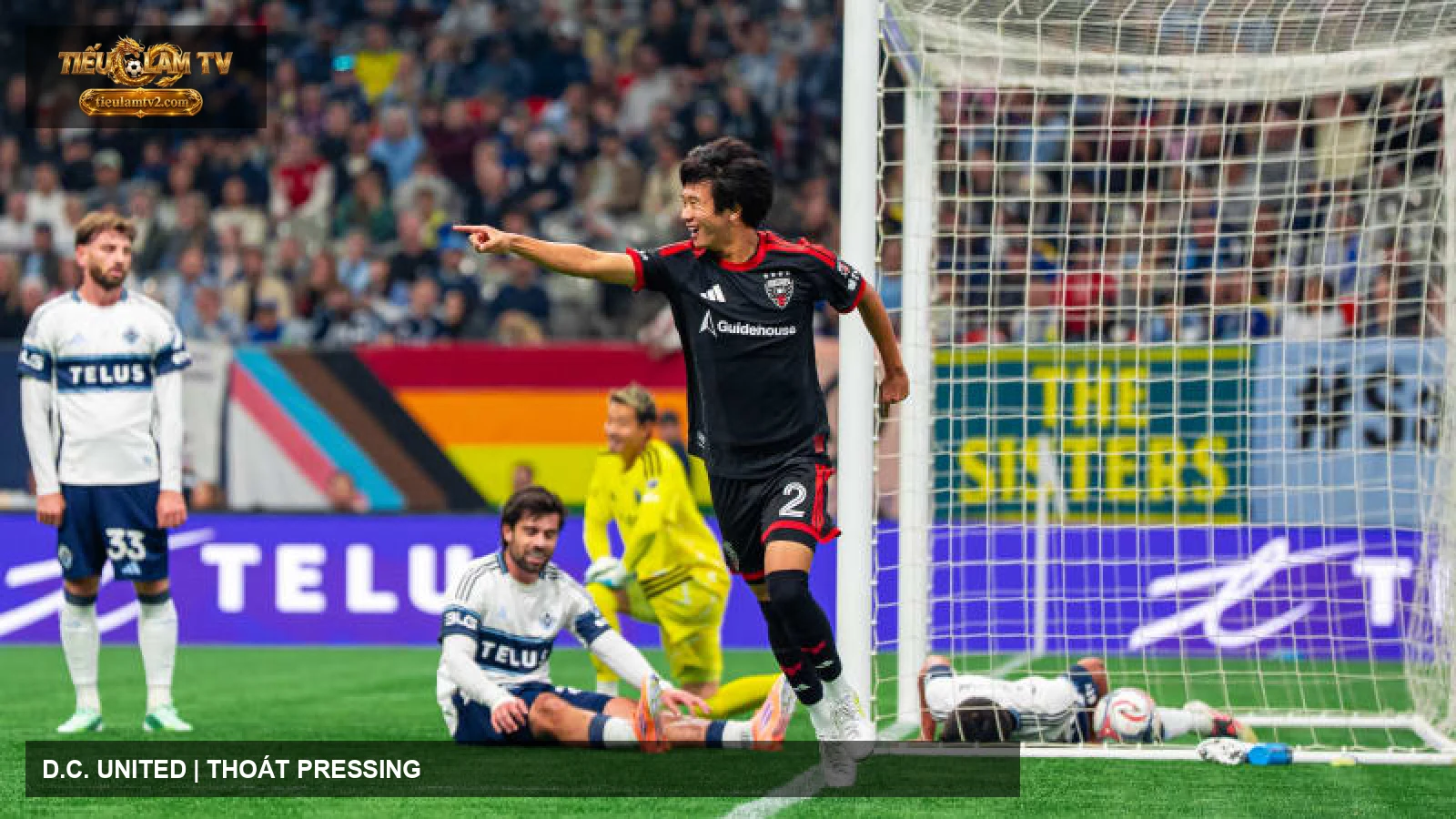 Cầu thủ D.C. United trong trận đấu
