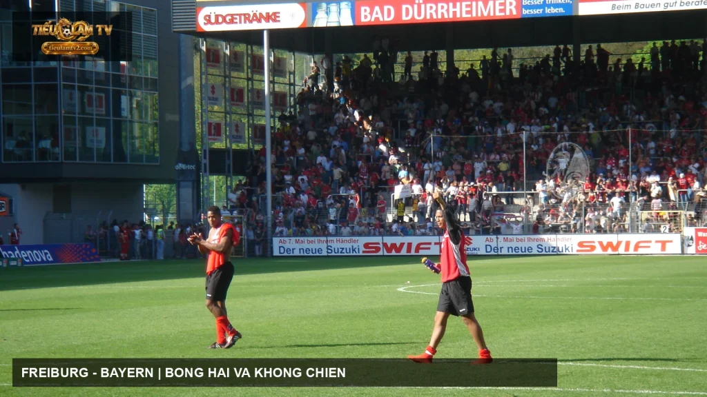 SC Freiburg thi đấu trên sân nhà