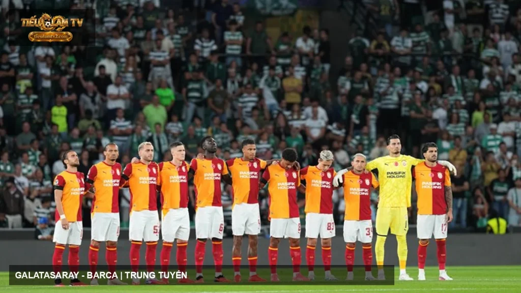 Cầu thủ Galatasaray tranh chấp tại Champions League