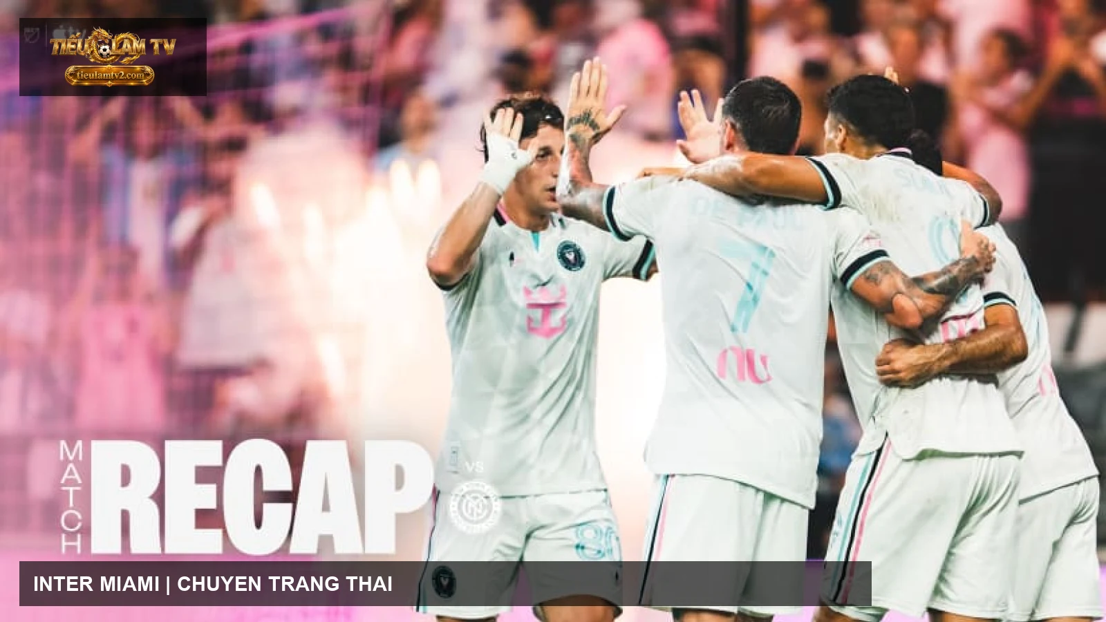 Inter Miami trong trận thắng New York City FC
