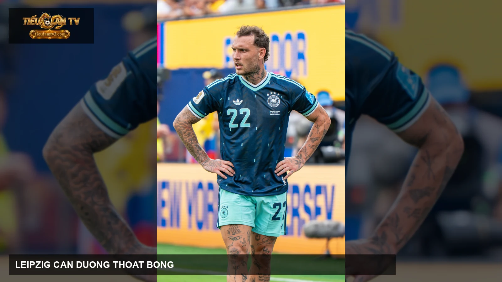 David Raum trong ảnh tư liệu đội tuyển Đức năm 2026